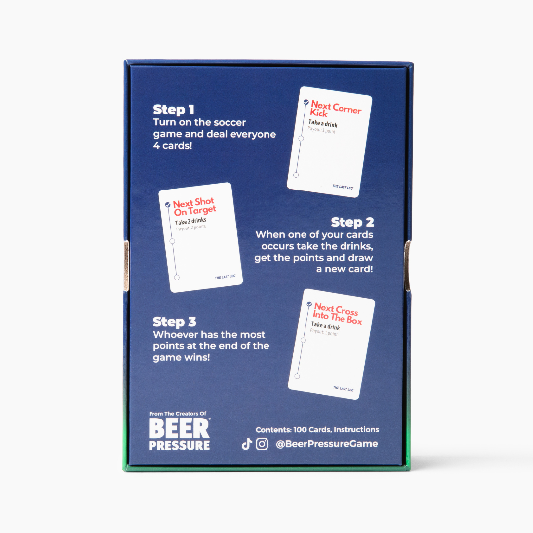 The Last Leg: Soccer Drinking Game