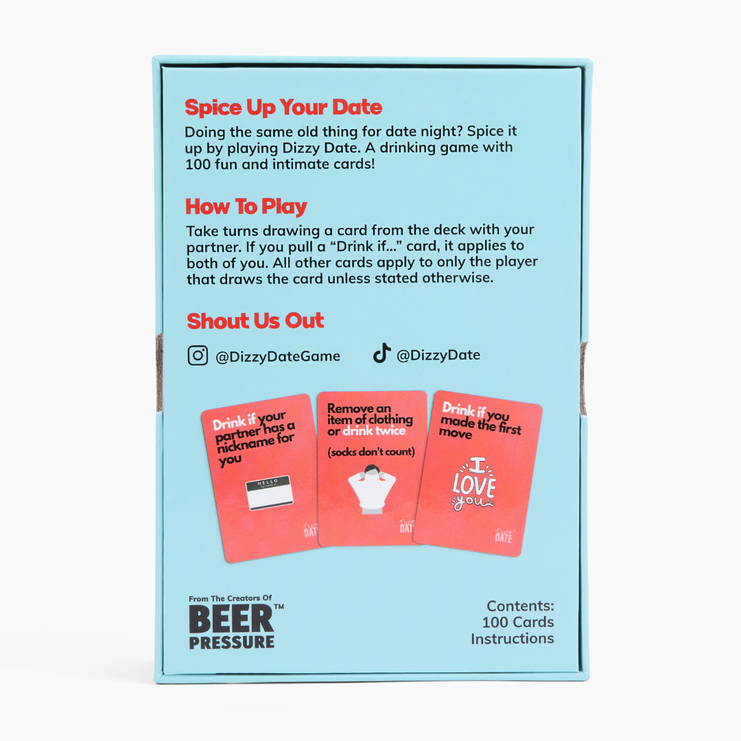 Dizzy Date - Couples Drinking Game