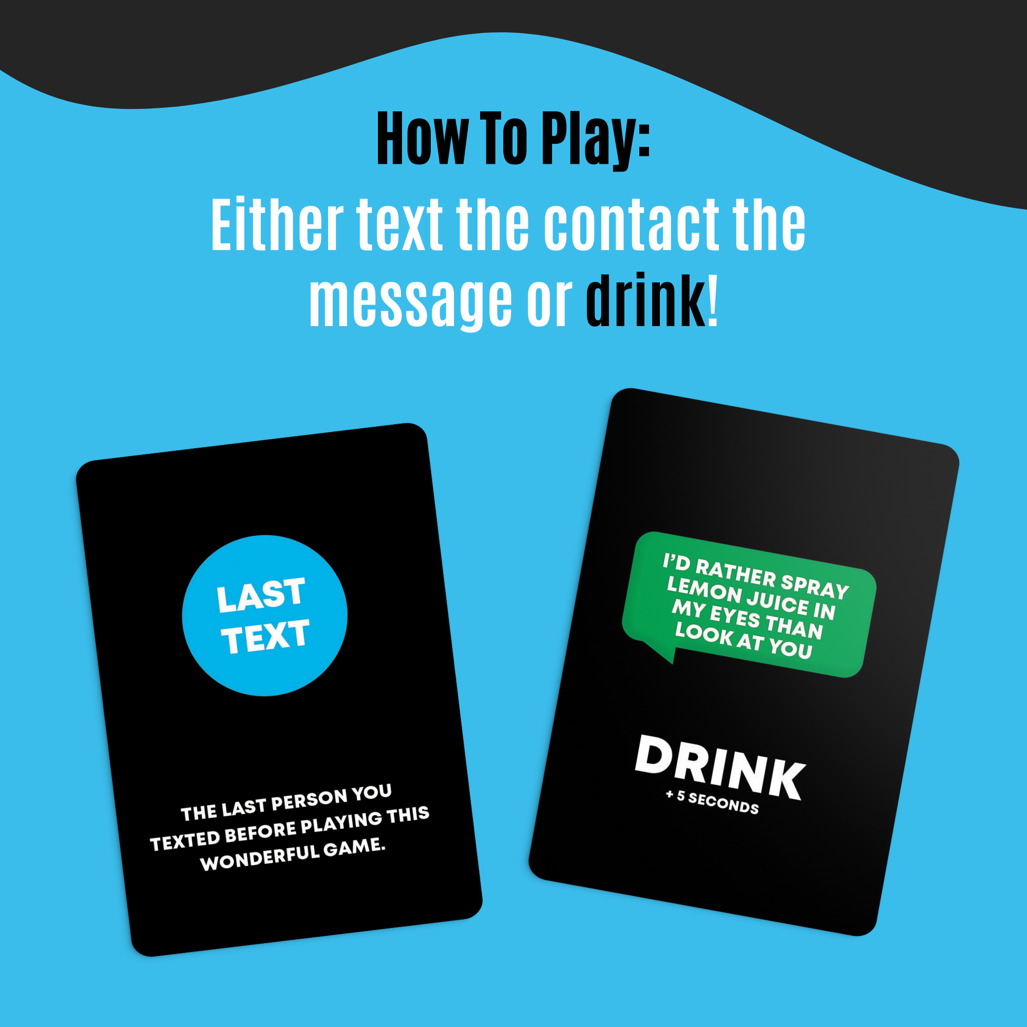 Text or Drink